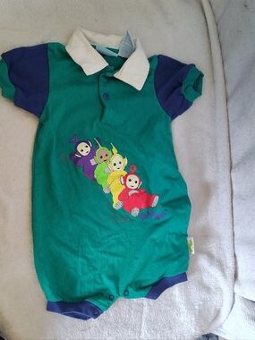 Rare Vintage Teletubbies Romper